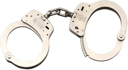 Smith & Wesson M100 Handcuffs - NIckel - 350103