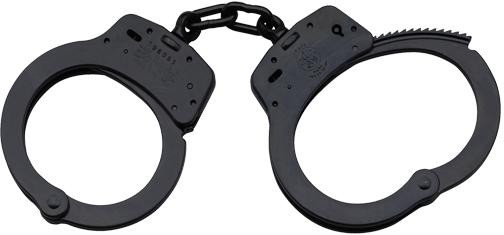 Smith & Wesson M100 Handcuffs - Hinged Blue Standard - 350101