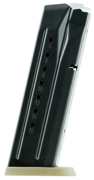 Smith & Wesson M&P9 M2.0 Magazine Black Steel FDE Base Plate 9mm Luger 17/rd - 3007345