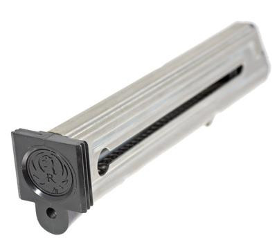 Ruger Handgun Magazine for Mark III & Mark IV .22Lr 10rds NIckel - 90231