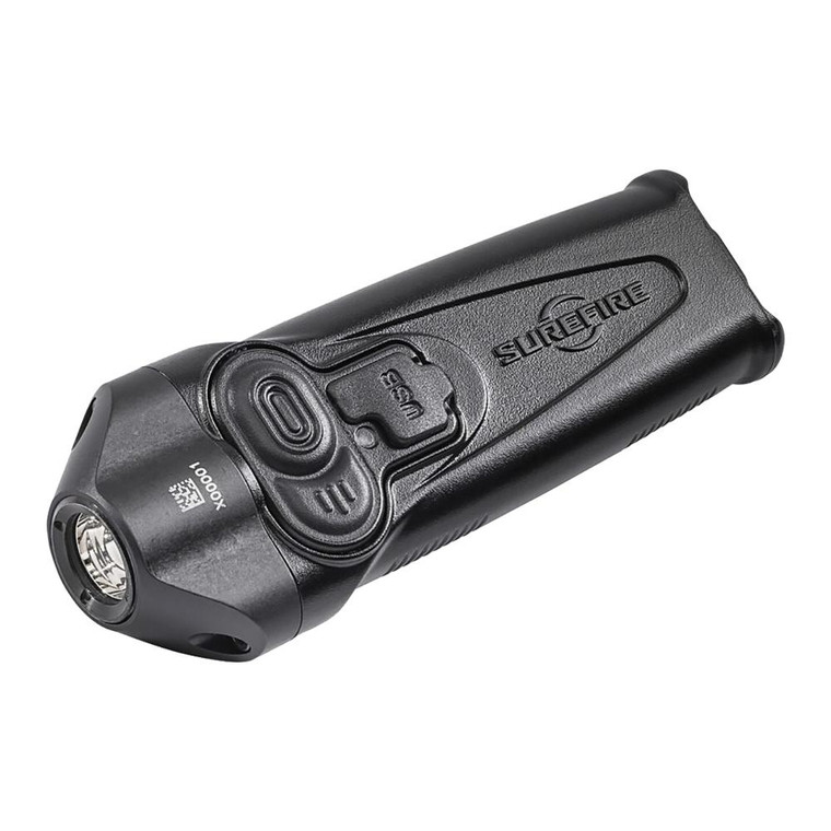Surefire Stiletto Multi-Output Rechargeable Pocket LED Flashlight 650 Lumens Black - PLR-A