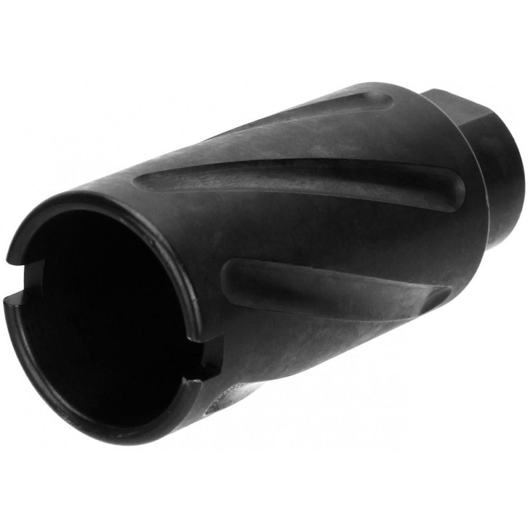 Tacfire Spiral Fluted Muzzle Brake .223/5.56 1/2''x28'' Thread w/Crush - MZ1007-N