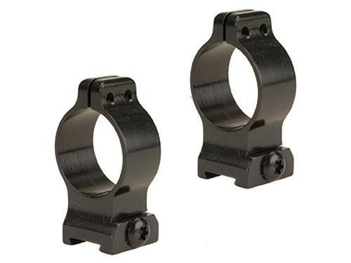 Talley 30mm Screw-Lock Detachable Scope Rings - Black Satin High - 200005