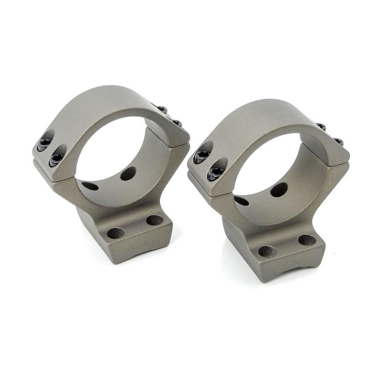 Talley Browning X-Bolt Scope Mounts 30mm High 20 MOA Long/Magnum Smoked Bronze - SB750735LM