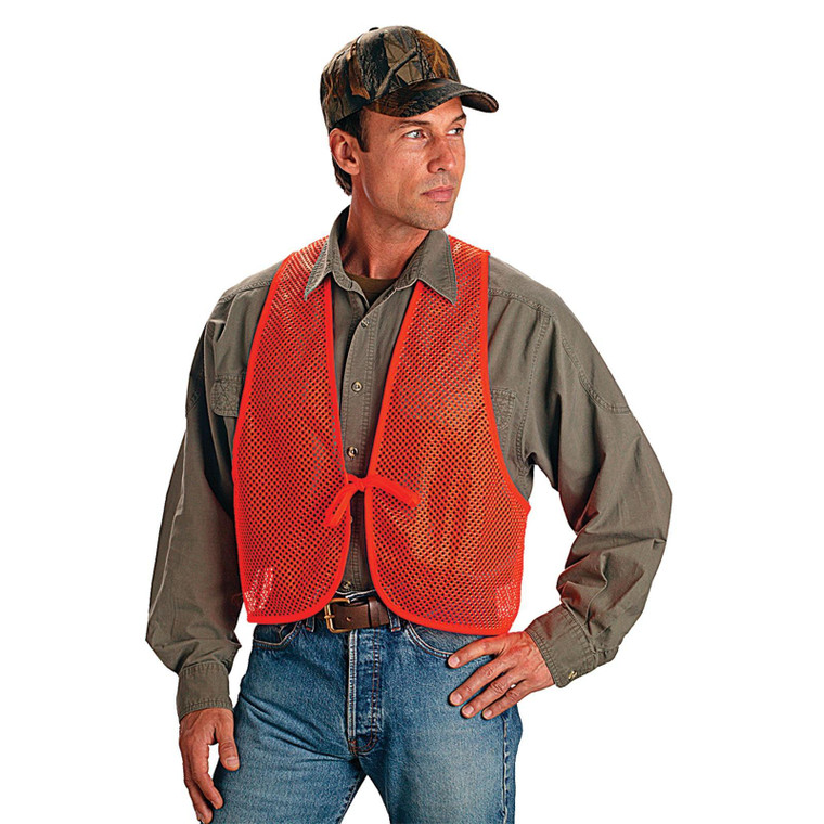 Allen Blaze Orange Hunters Safety Vest One Size - 15750
