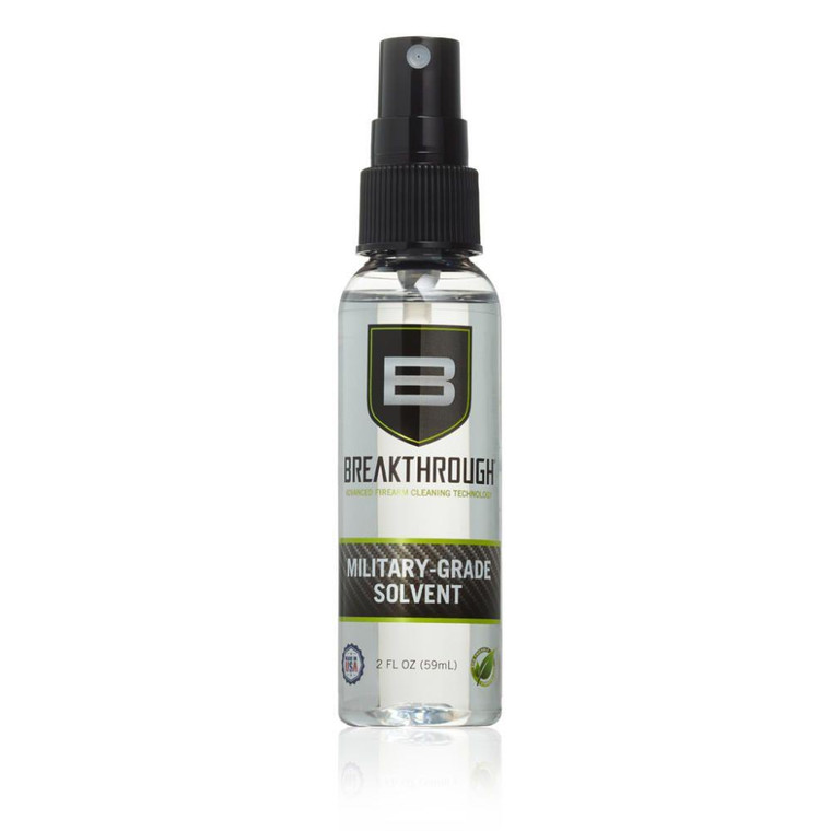 Breakthrough Clean Technologies Military Grade Solvent 2 oz Pump Spray Bottle Clear - BTS-2OZ