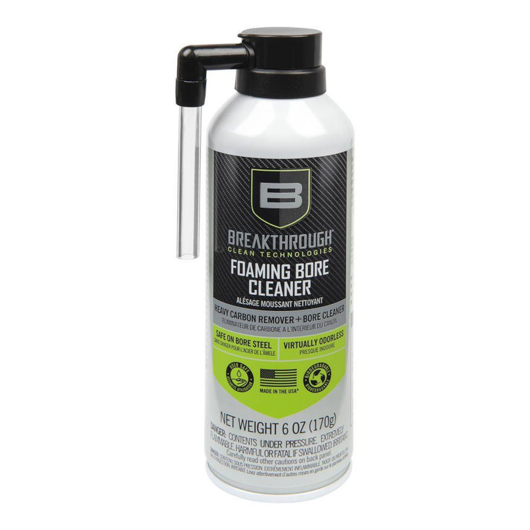 Breakthrough Clean Technologies Foaming Bore Cleaner 6 oz Clear Aerosol - BTA-CPF-6OZ
