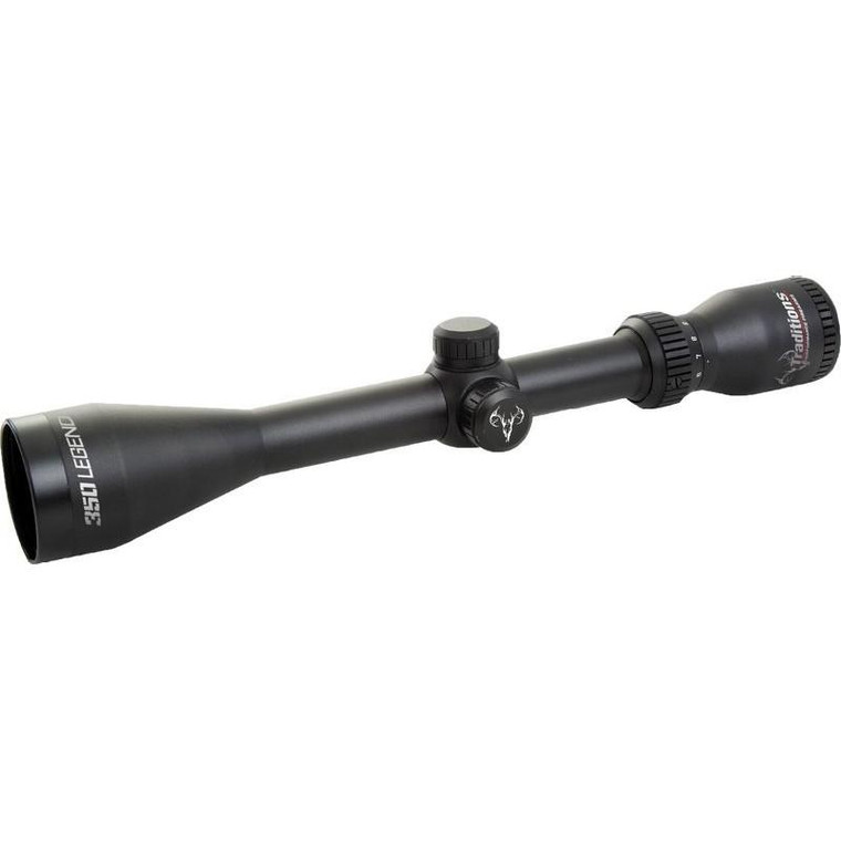 Traditions 350 Legend Rifle Scope 3-9x40 1" SFP Illum BDC Rangefinding - A11350LIR
