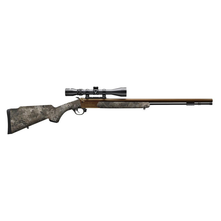 Traditions NitroFire VAPR Scope Package .50 Cal Muzzleloader 26" Barrel Camo and Bronze - CR5-848804425