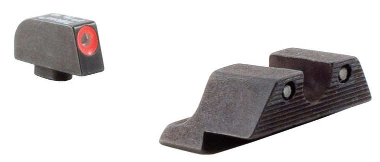 Trijicon HD Night Sight Set for Select Glock Pistols - Orange Front Outline - GL101O