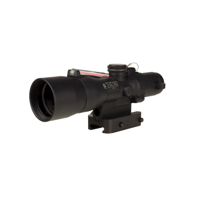 Trijicon Compact ACOG 3x30 Rifle Scope Red Chevron .223/62gr. w/ Mount Illuminated Black - TA33-C-400378
