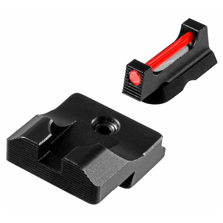 Truglo Fiber Optic Pro Sight Set Red Front Black Back for Sig X5 - TG132SX