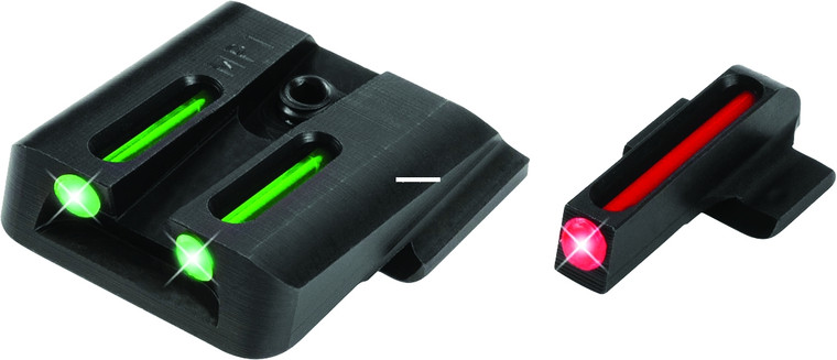 Truglo Fiber Optic Sight for S&W M&P Front Red Rear Green - TG131MP