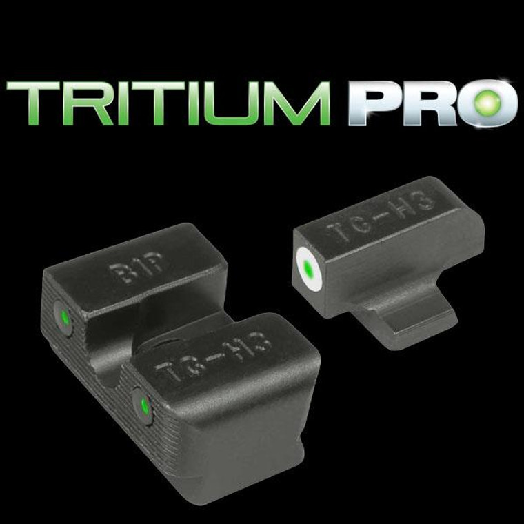 Truglo Tritium Pro Sights White for CZ Model 75 - TG231Z1W Truglo Tritium Pro Sights White for CZ Model 75 - TG231Z1W