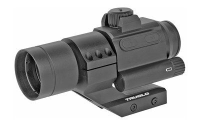 Truglo Ignite Mini Red Dot Sight with High and Low Mount- 30mm 2 MOA Green Dot - TG8335GN