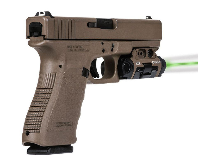 Viridian X5L-FDE Gen 3 Universal Mount Green Laser w/ Tactical Light MP Flat Dark Earth - 930-0016 Viridian X5L-FDE Gen 3 Universal Mount Green Laser w/ Tactical Light MP Flat Dark Earth - 930-0016