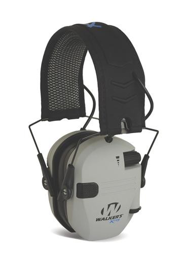 Walker's Razor X-TRM Muff with Blue Tooth- Gray 23 NRR - GWP-XDRSEM-BT-GY