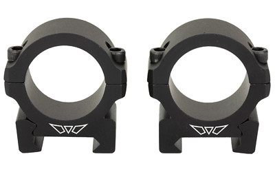 Warne Vapor 2-Piece Horizontal Scope Rings 30mm Low Matte - V613M