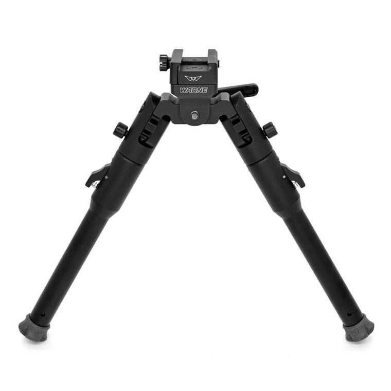 Warne Skyline Lite Bipod with Fixed Picatinny Rail Interface Black - 7913M Warne Skyline Lite Bipod with Fixed Picatinny Rail Interface Black - 7913M
