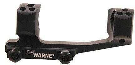 Warne Tactical Quick Detach X-SKEL Extended Cantilever Mount 30mm Black - QD XSKEL30TW