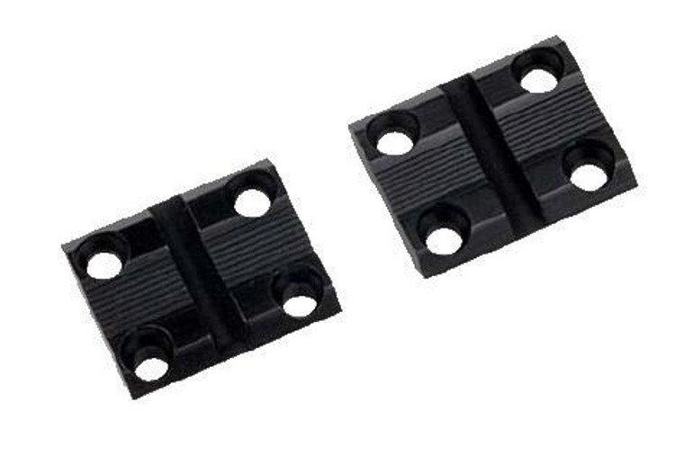 Weaver 2-Piece (Pairs) Top Mount Aluminum Scope Base - Matte - Browning X-Bolt - 48493