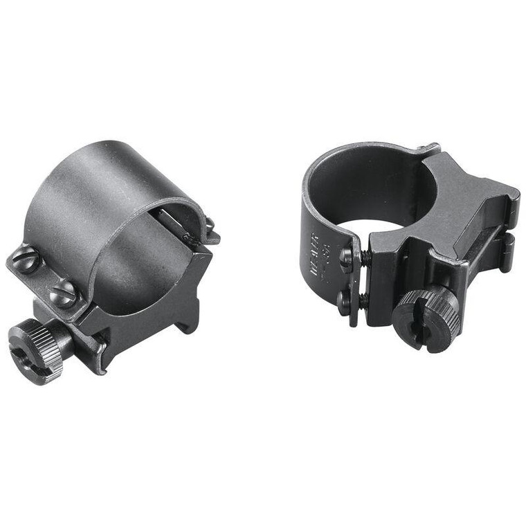 Weaver Sure Grip Detachable Aluminum Scope Rings (4-Screws) 1" High Matte Clam - 49164