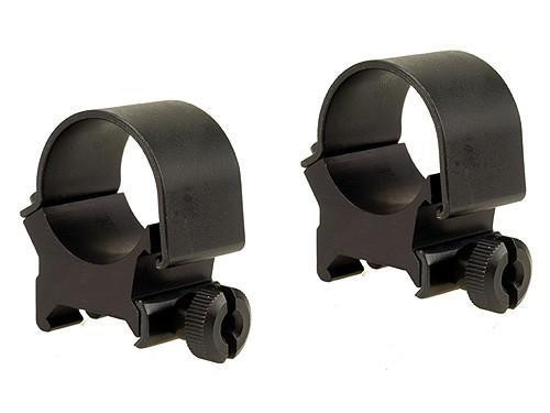 Weaver Detachable Top Mount Aluminum Scope Rings 1" High - Matte - 49042
