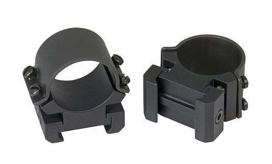 Weaver Sure Grip Windage Adjustable Aluminum Scope Rings (4-Screws) - 1" Medium Matte - 49143