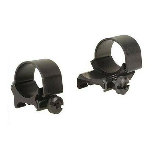 Weaver 2-Piece Detachable Top Mount Scope Rings 1" Medium EXT - Matte - 49091