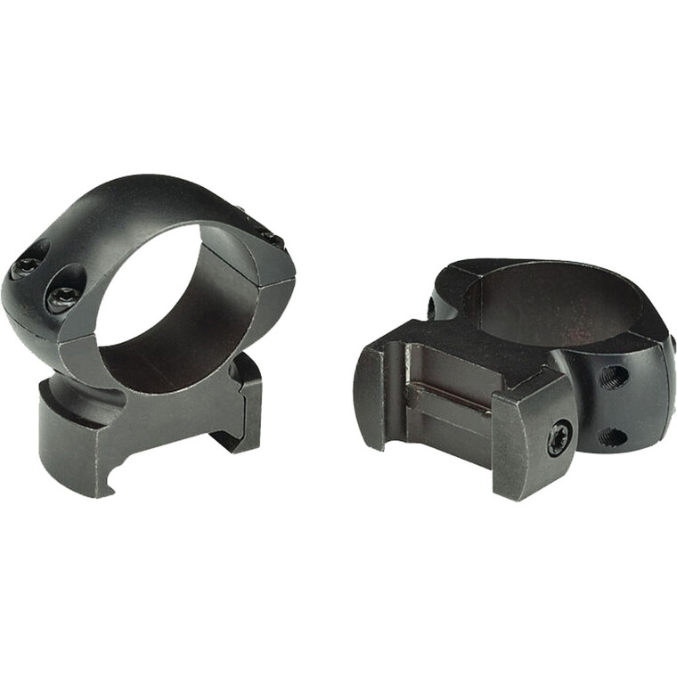 Weaver 2-Piece Grand Slam Steel Top Mount Scope Rings 30mm Medium - Matte Black - 49311