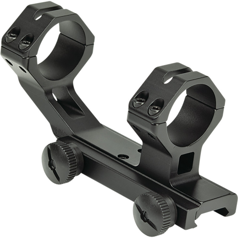 Weaver Thumbnut SPR (Special Purpose RIfle) Aluminum Optics Mount for AR-Style Rifles - 1" Black - 48376