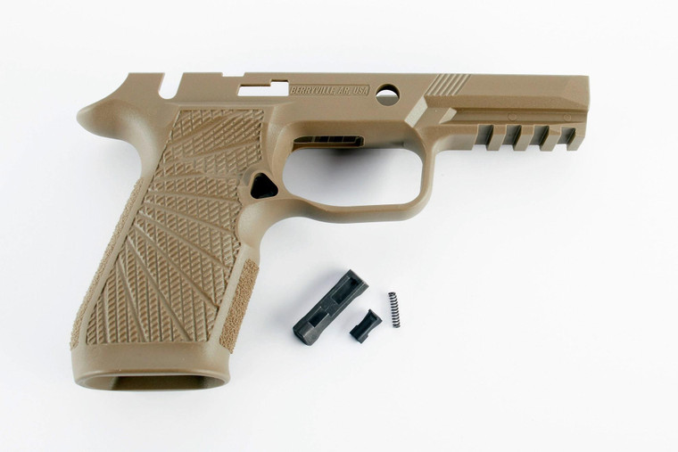 Wilson Combat Grip Module for Sig Sauer P320 Carry Manual Safety Tan - 320-CMT