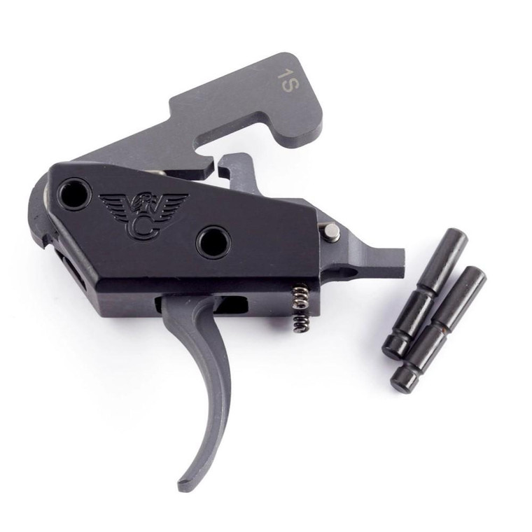 Wilson Combat Tactical Trigger Unit for AR Platform Single Stage Semi Auto 3.5-4 lb Black - TR-TTU