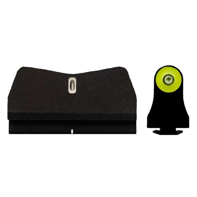 XS Sight DXT2 Big Dot Sight for Glock Suppressor Hgt 17 19 22-24 26 27 31-36 - Yellow - GL-0015P-5Y