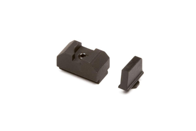 ZEV Sight Set .300 Black Front Co-Witness Black Rear - SIGHT.SET-300-CW-B-CW-B
