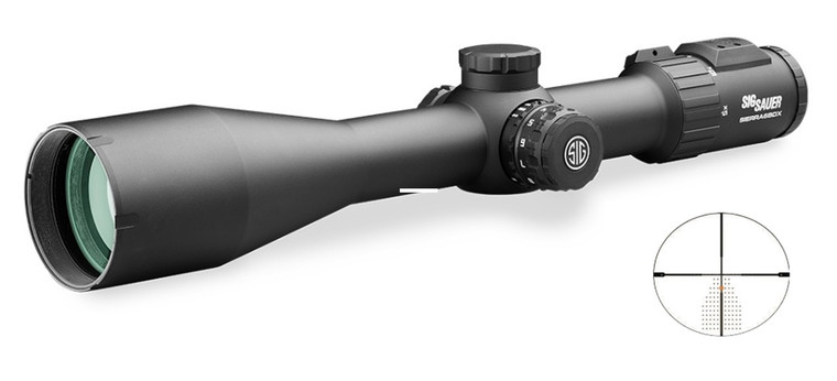 Sig Sauer Sosbdx65111 Sierra6bdx - Rifle Scope, 5-30x56mm, 34mm, Sfp - SOSBDX65111