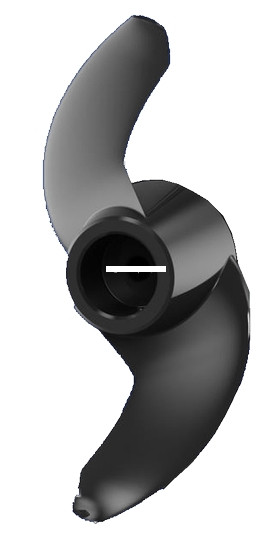 Lowrance 000-16178-001 Recon - 2-blade Weedless Prop - 000-16178-001