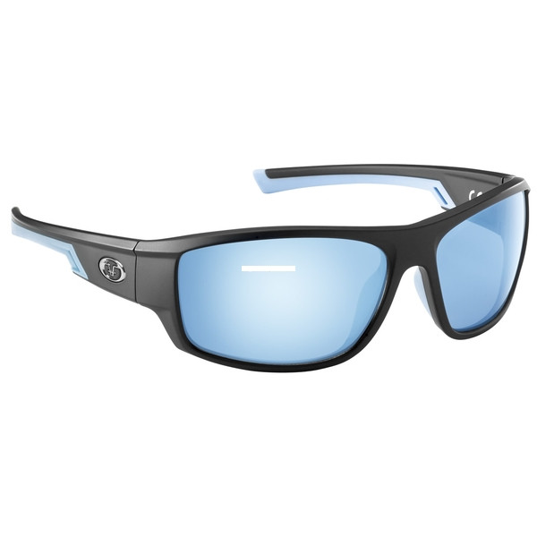 Flying Fisherman 7862bsb Reefline - Sunglasses, Matte Black Frame, Blue - 7862BSB