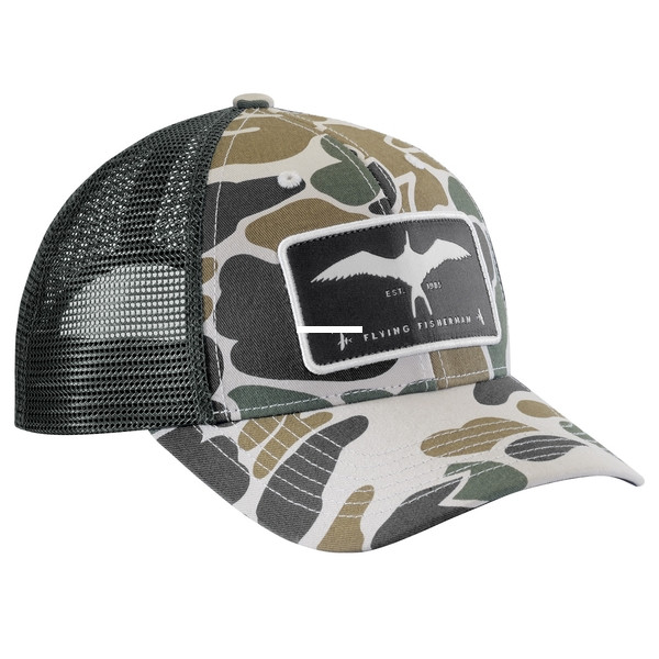 Flying Fisherman H1823 Warbird - Trucker Hat, Cloud Camo, Snapback - H1823