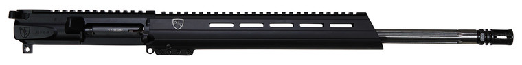 Alexander Arms UST17 Upper Parts Kits  17 HMR 18 Black Cerakote Aluminum Receiver MLOK Handguard for AR15 Includes 2 Mags - UST17