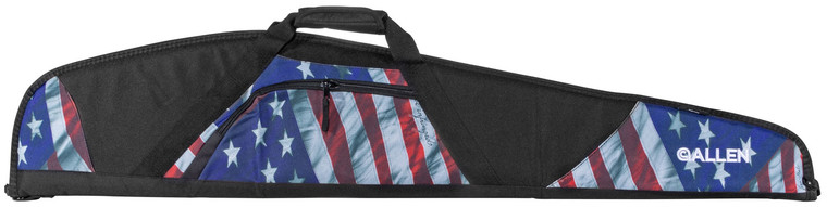 Allen 69146 Centennial Rifle Case 46 Victory Stars  StripesBlack Endura Foam Padding - 69146