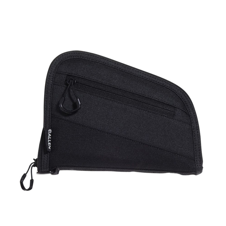 Allen 7753 AutoFit 2.0 Compact Handgun Case Thick Foam Padding wKnit Interior Exterior Pocket for Most 380 SemiAuto 9mm Subcompact  SnubNose Revolvers 7 L - 7753