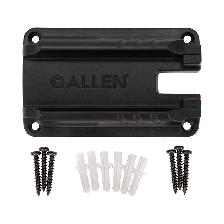 Allen 5648 Gun Ready Rail Handgun Magnet Black Metal Holds 1 Handgun - 5648
