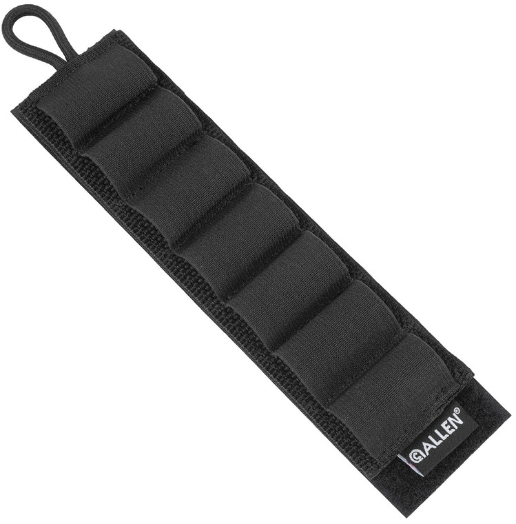 Allen 18421 Ammo Card  Black Endura 12 Gauge Capacity 7rd Velcro Mount - 18421