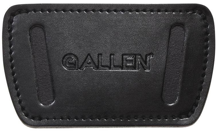 Allen 44831 Glenwood  IWBOWB Size 01 Black Leather Belt LoopClip Compatible wGlock 1719 Fits MedLarge Semi Autos Ambidextrous - 44831