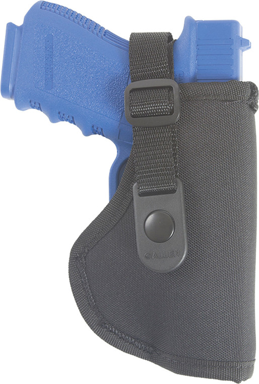 Allen 44806 Cortez  OWB Size 06 Black Polyester Compatible wGlock 2627 Ruger Security9 Belt Loop Mount Right Hand - 44806