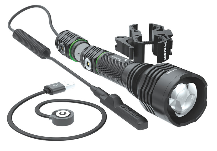 iProtec 6689 O2 Beam RCGreen  Black Anodized 40400 Lumens - 6689