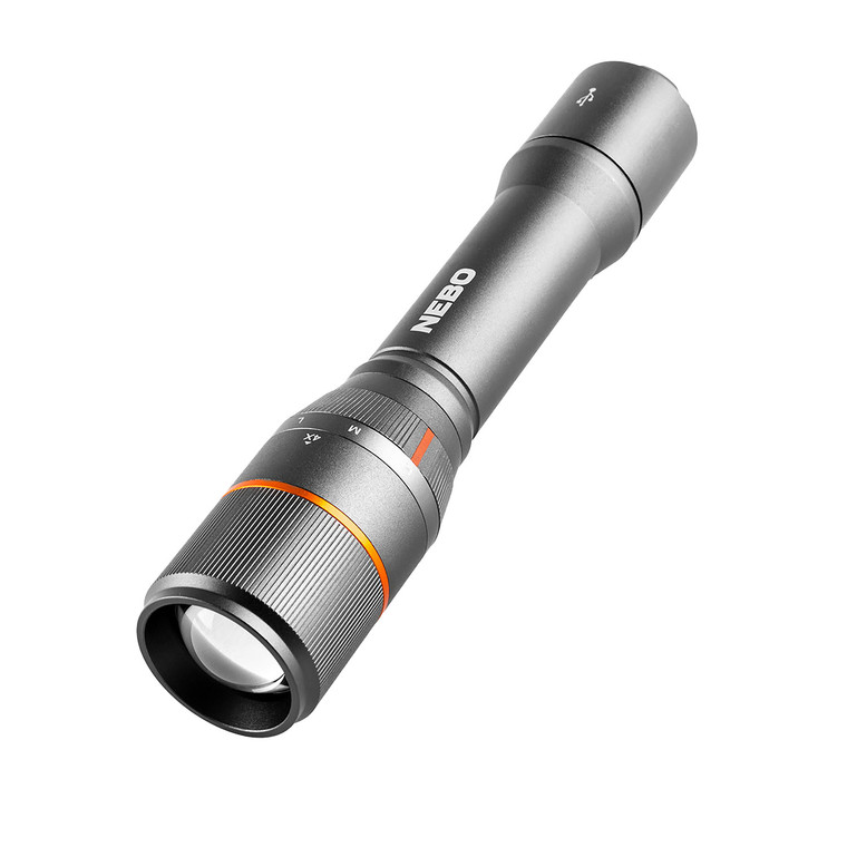 Alliance Consumer Group NEBFLT0020 Davinci 2000 Flashlight  Gray 2008002000 Lumens White LED - NEBFLT0020