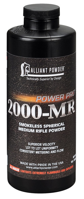 Alliant Powder PWR2000MR Rifle Powder Power Pro 2000MR Rifle MultiCaliber Medium Rifle 1 lb - PWR2000MR