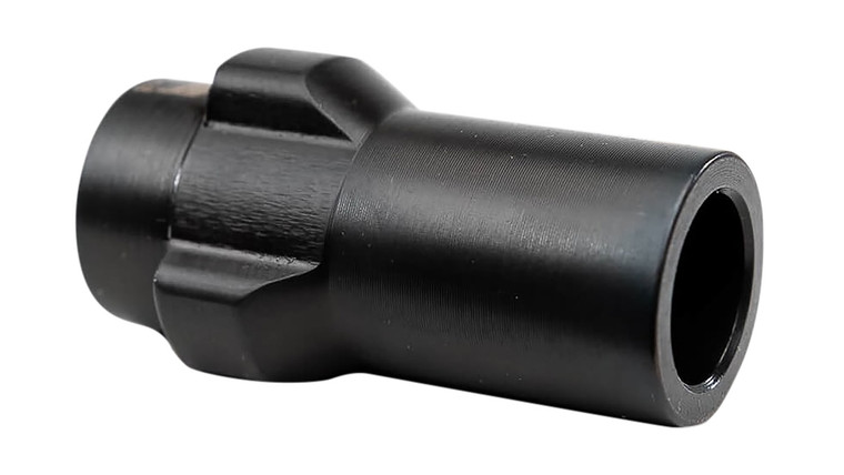 Angstadt Arms AA093LSD28 3Lug Muzzle Adapter Black Nitride Hardened Steel 12x28 Threads 1.42 9mm - AA093LSD28